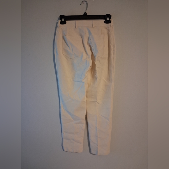Akris Winter White Pants Size 10 - Picture 7 of 14